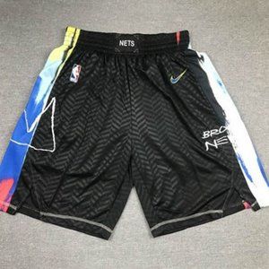 NBAπ₯JUST DONπBrooklyn Nets Cityπ₯Shorts